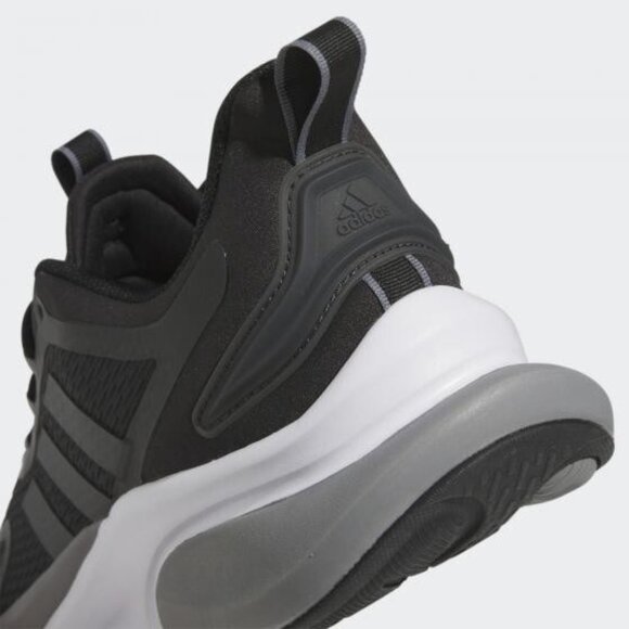 adidas AlphaBounce Men`s Running Shoes Black Grey HP6144 NEW main image 8
